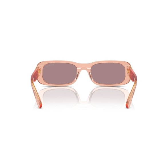 New MIU MIU Pink Rectangle SMU 08Z 13T-06I Sunglasses Women - Picture 5 of 6
